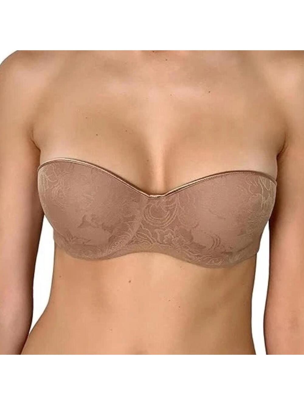 NATORI Private Luxuries Embrace contour underwire strapless padded push up bra